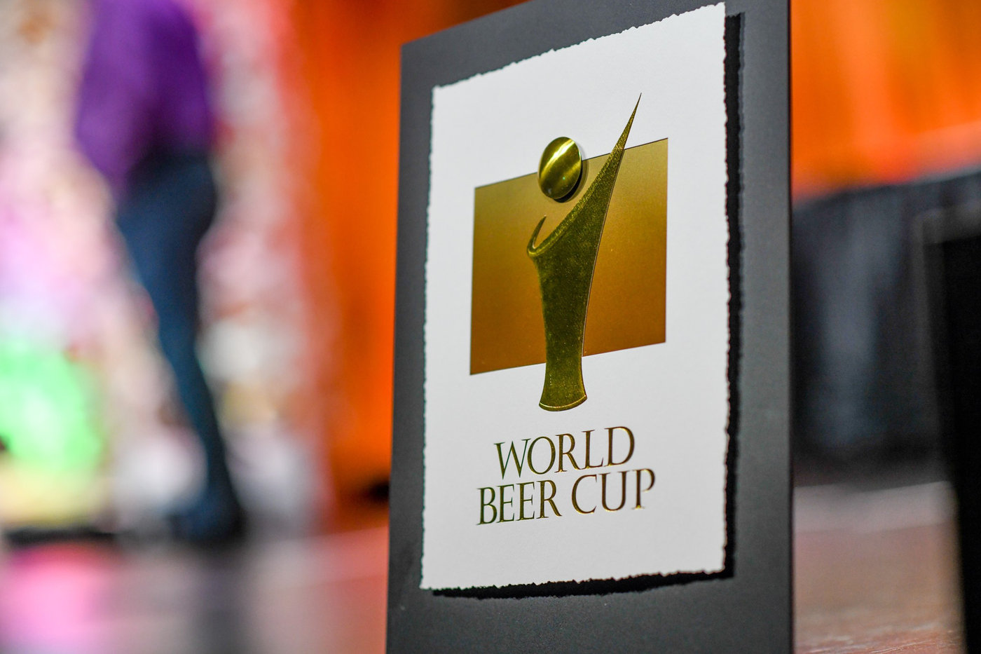 Quadro com logotipo da World Beer Cup